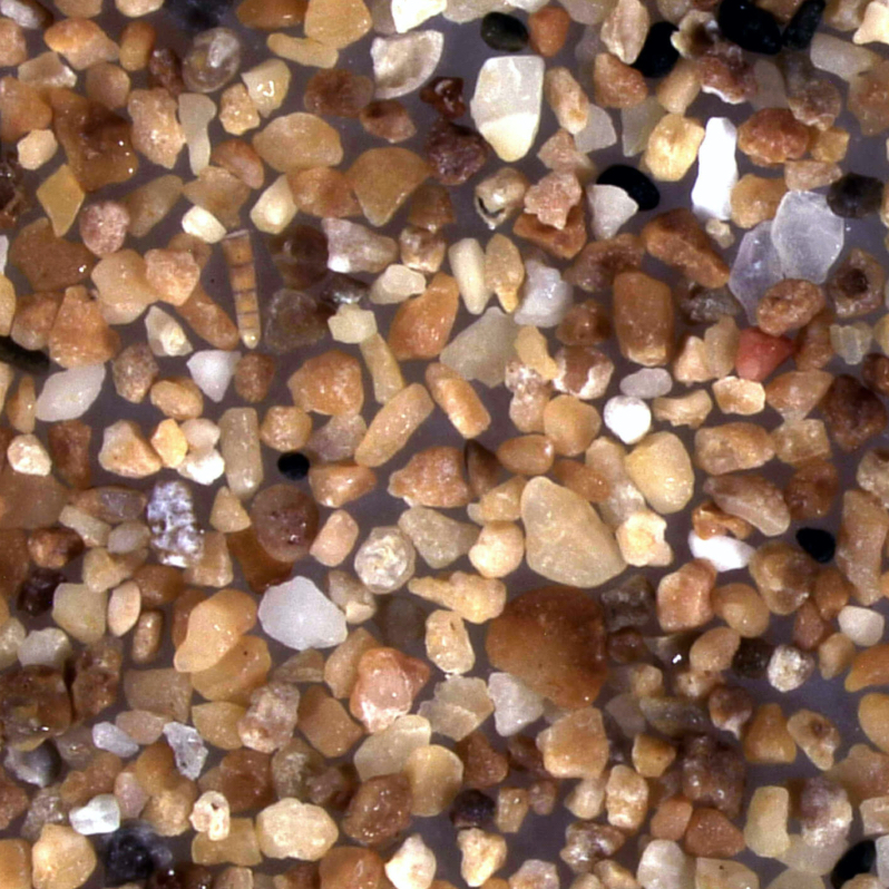 Gozo Ramla Malta Sand Grains Magnified Under Microscope 3 Square