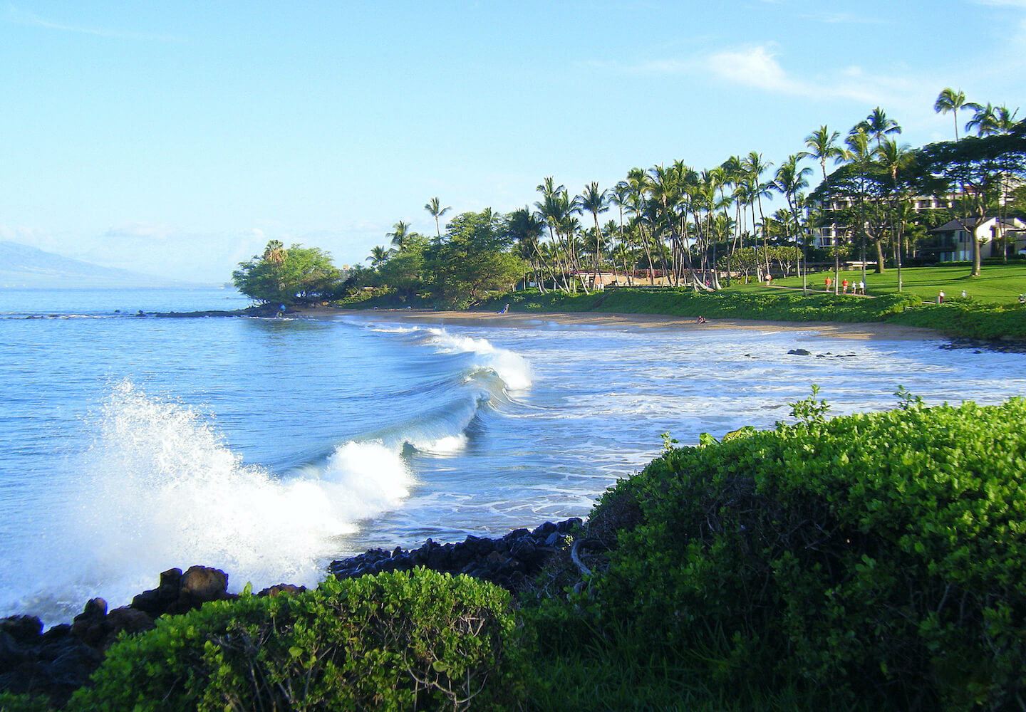 Wailea Beach Maui Hawaii sand location 3
