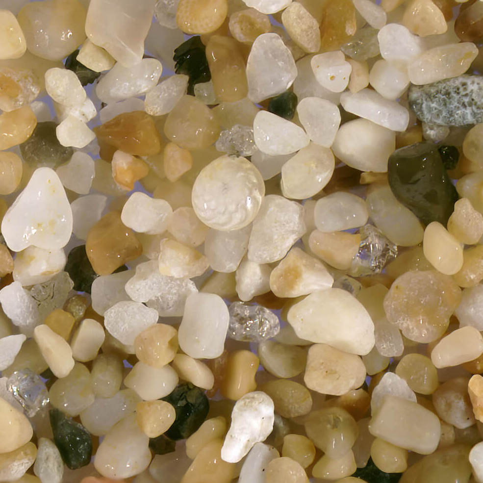 Sq1 Qurum Beach Muscat Oman Sand Grains Magnified Under Microscope Slider Magnified
