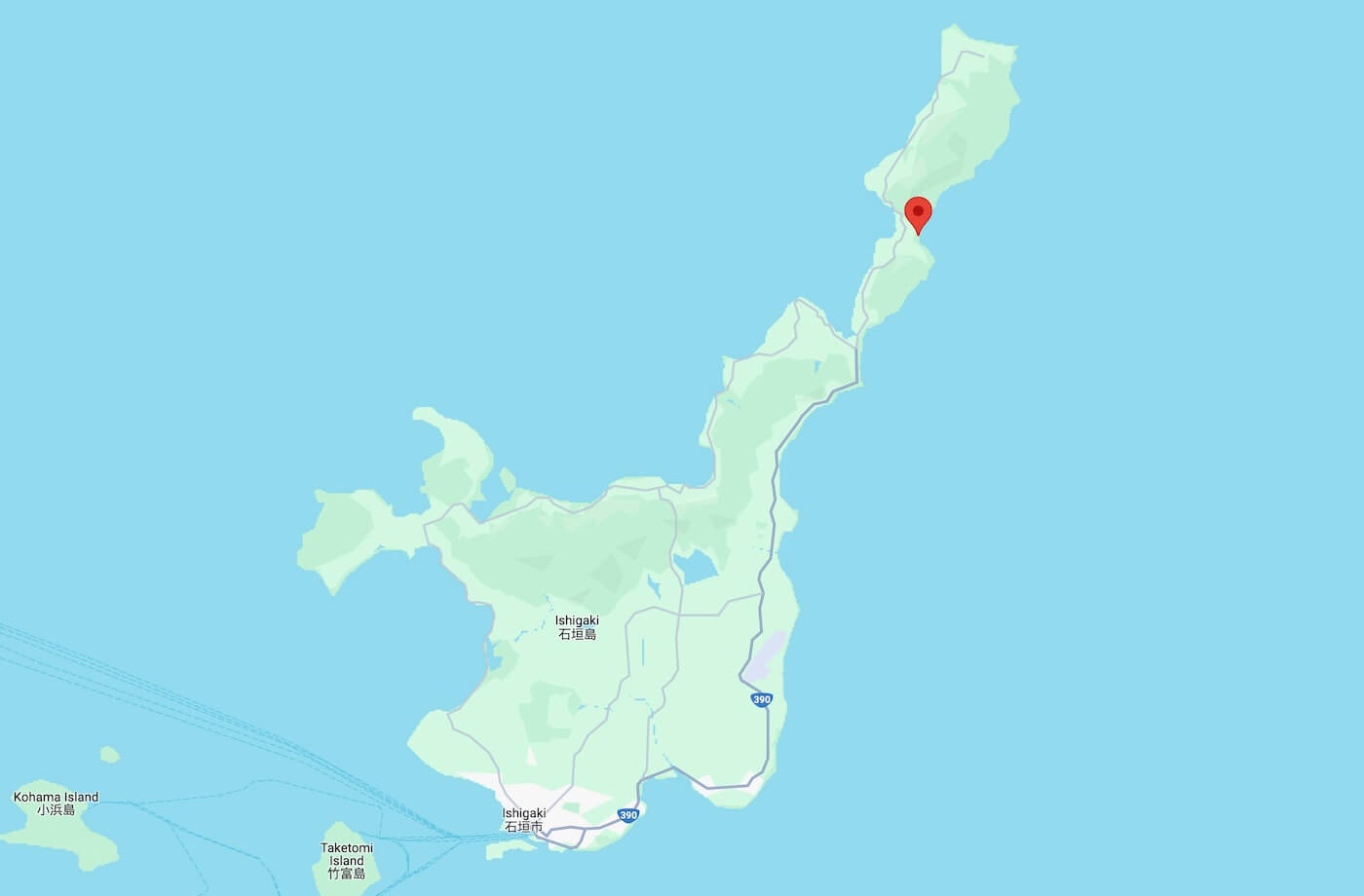Akaishi Beach Map2