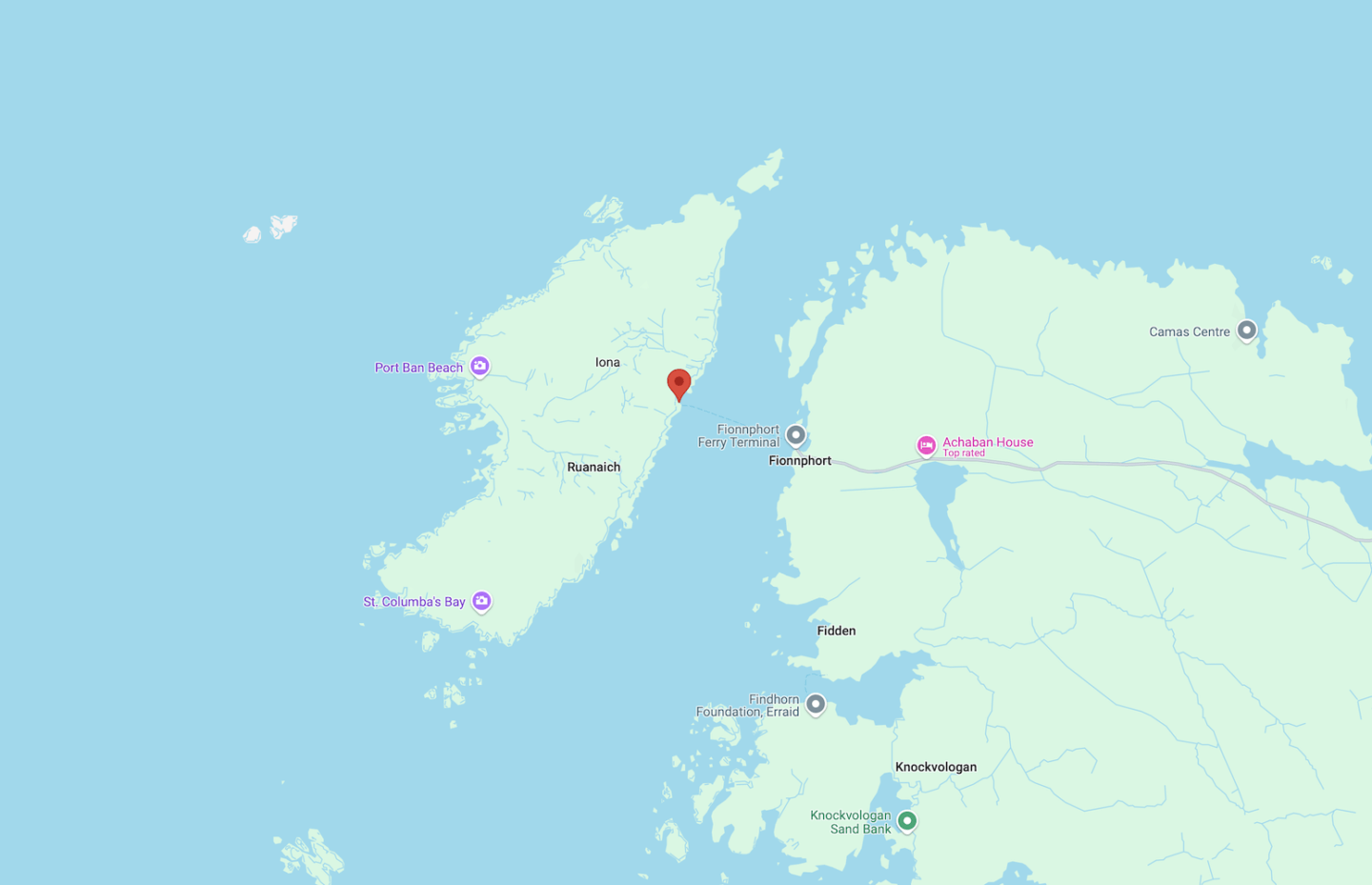 Baile Mór Isle Map