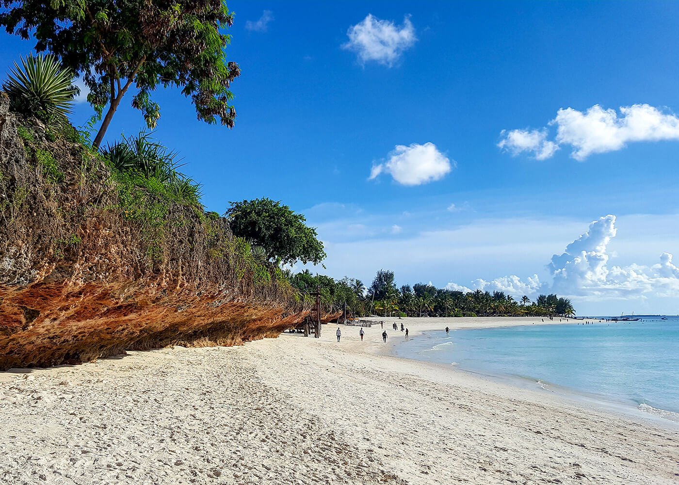 Nungwi Beach. Vacation On The Paradise Island Of Zanzibar. Tanza