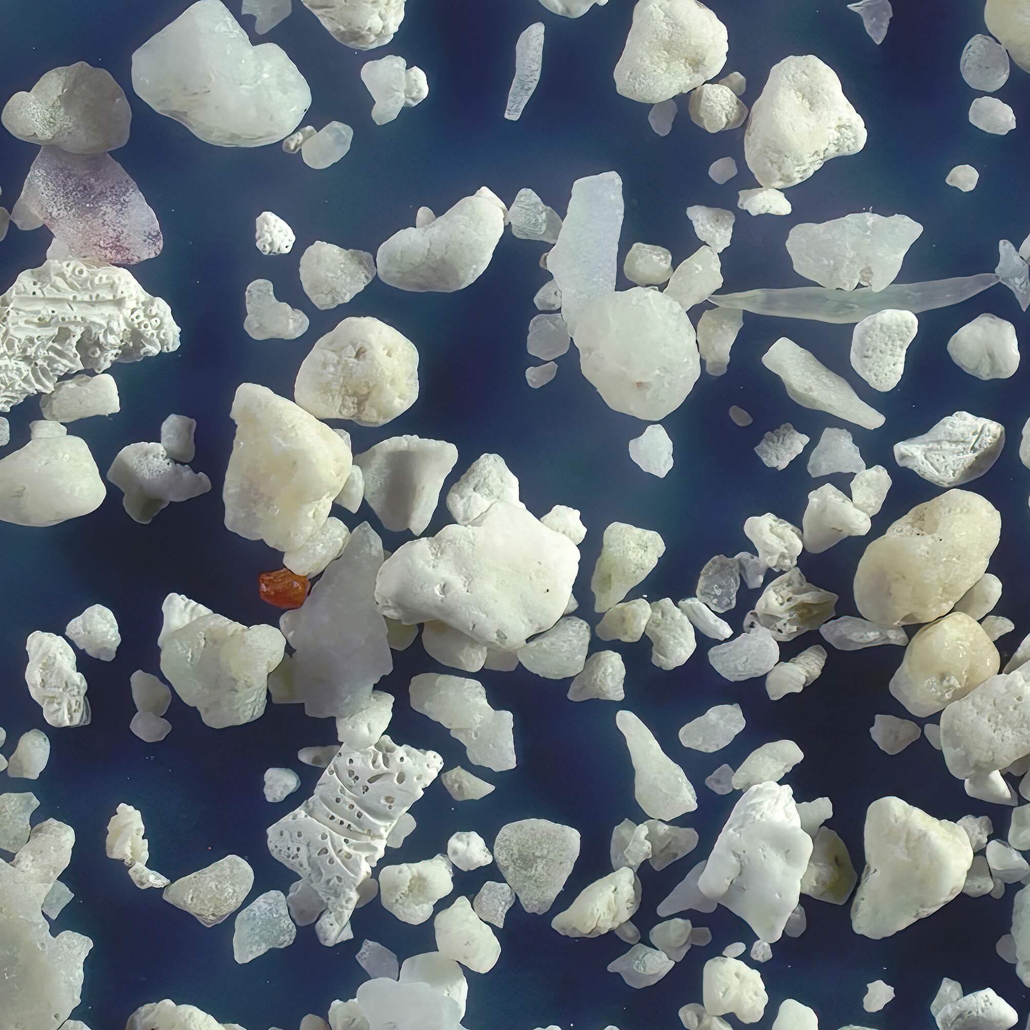 Sq1 Nungwi Beach Zanzibar Island Tanzania Sand Grains Magnified Under Microscope 1