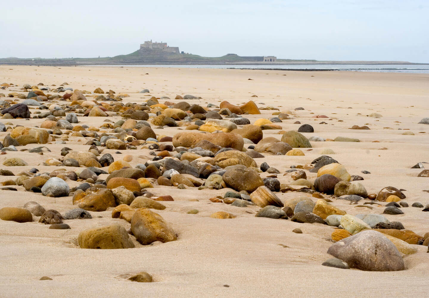 Lindisfarne Holy Island United Kingdom Sand Geography 1