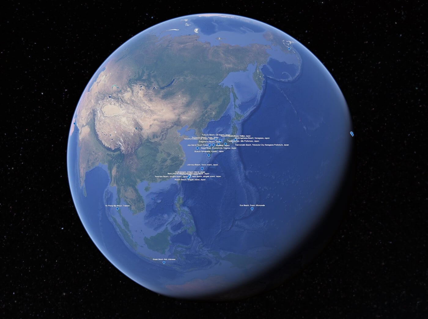 Earth Asia Earth Asia