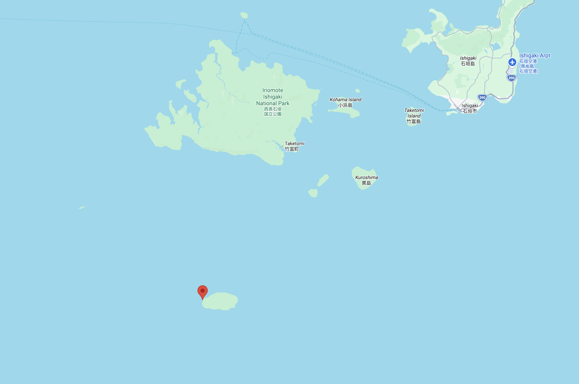 Pe Beach Map