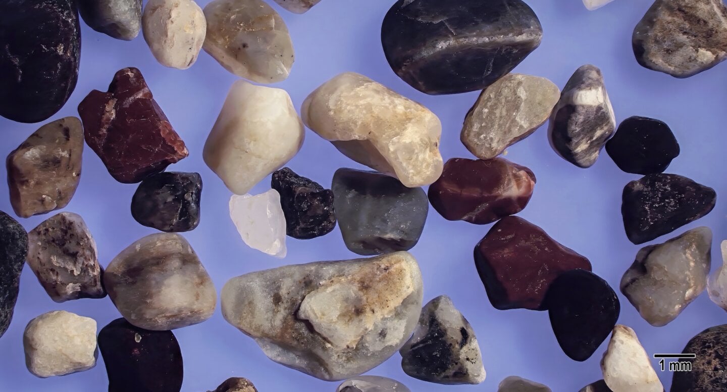 3 Katsurahama Beach Jochi Prefecture Japan Sand Grains Magnified Under Microscope 3 Katsurahama Beach Jochi Prefecture Japan Sand Grains Magnified Under Microscope