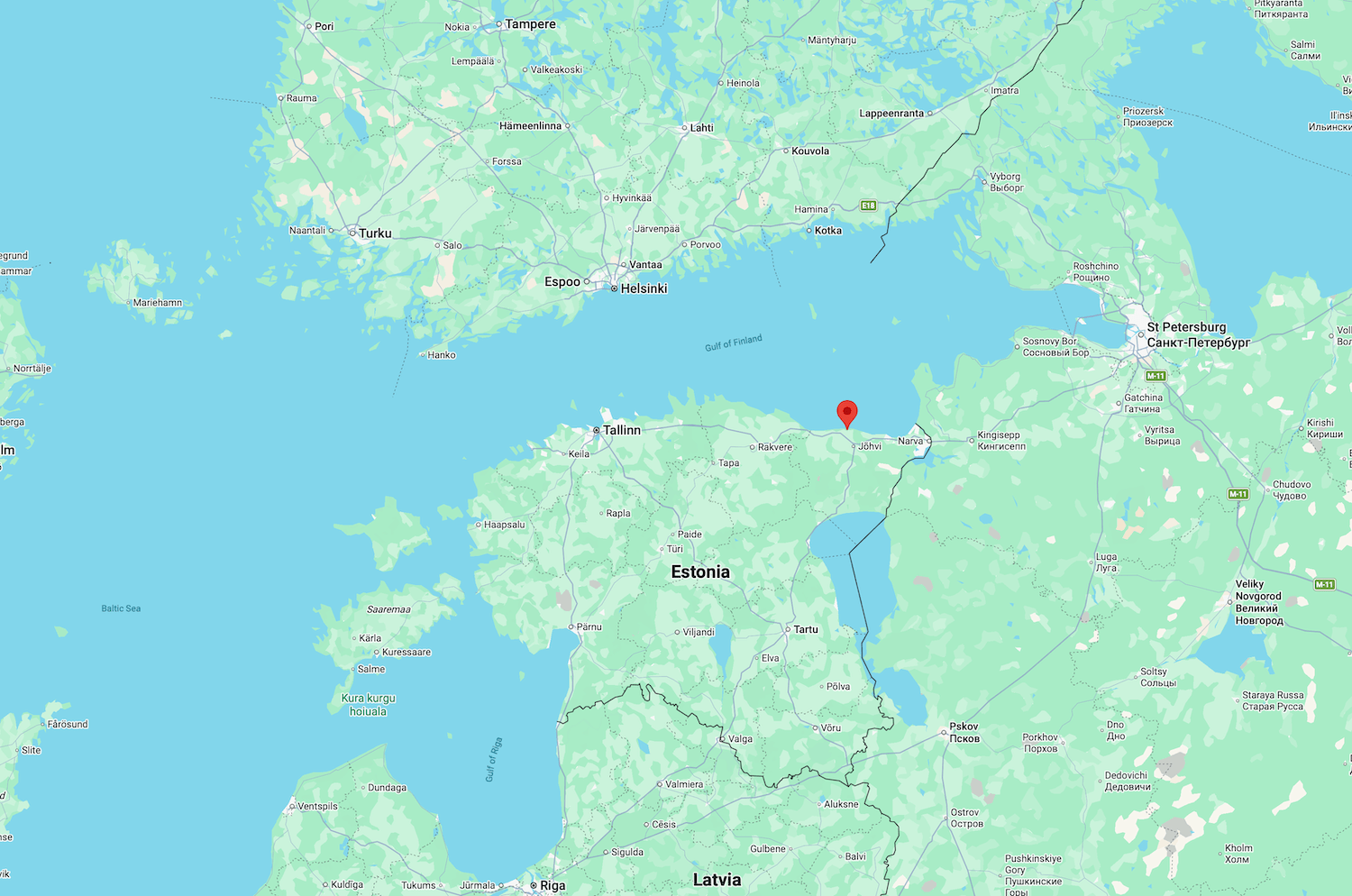 Valaste Map